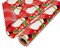 American Greetings Jumbo Reversible Christmas Wrapping Paper Roll, Red and White Holiday Gift Wrap (175 sq. ft., 1 Extra Large Roll-30 in. x 70 ft.) Plaid and Snowmen